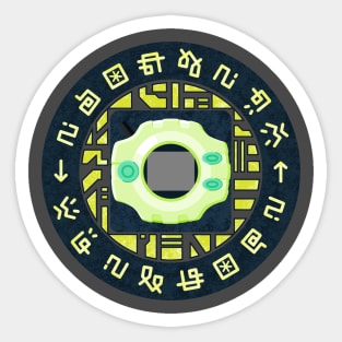 TK's Digivice Sticker